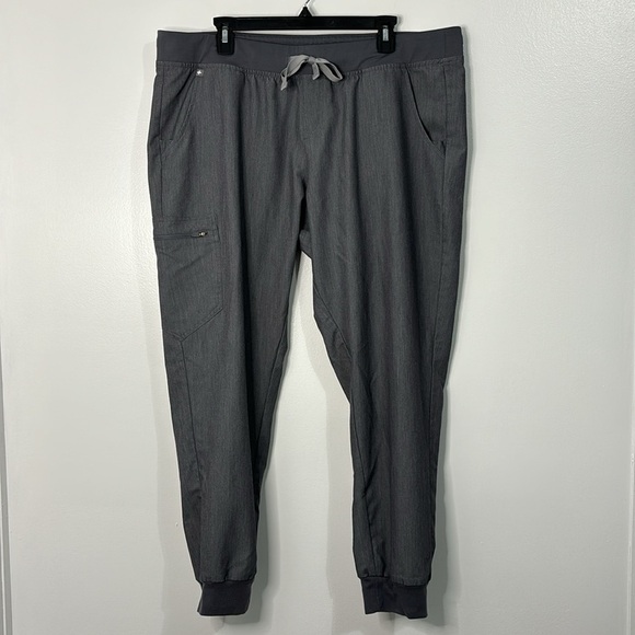 Figs Women’s Zamora Jogger Scrub Pants Graphite Size XXL - Picture 3 of 10